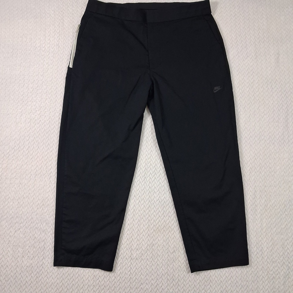 Nike Sportswear Essential Woven Pants Mens 34 Black